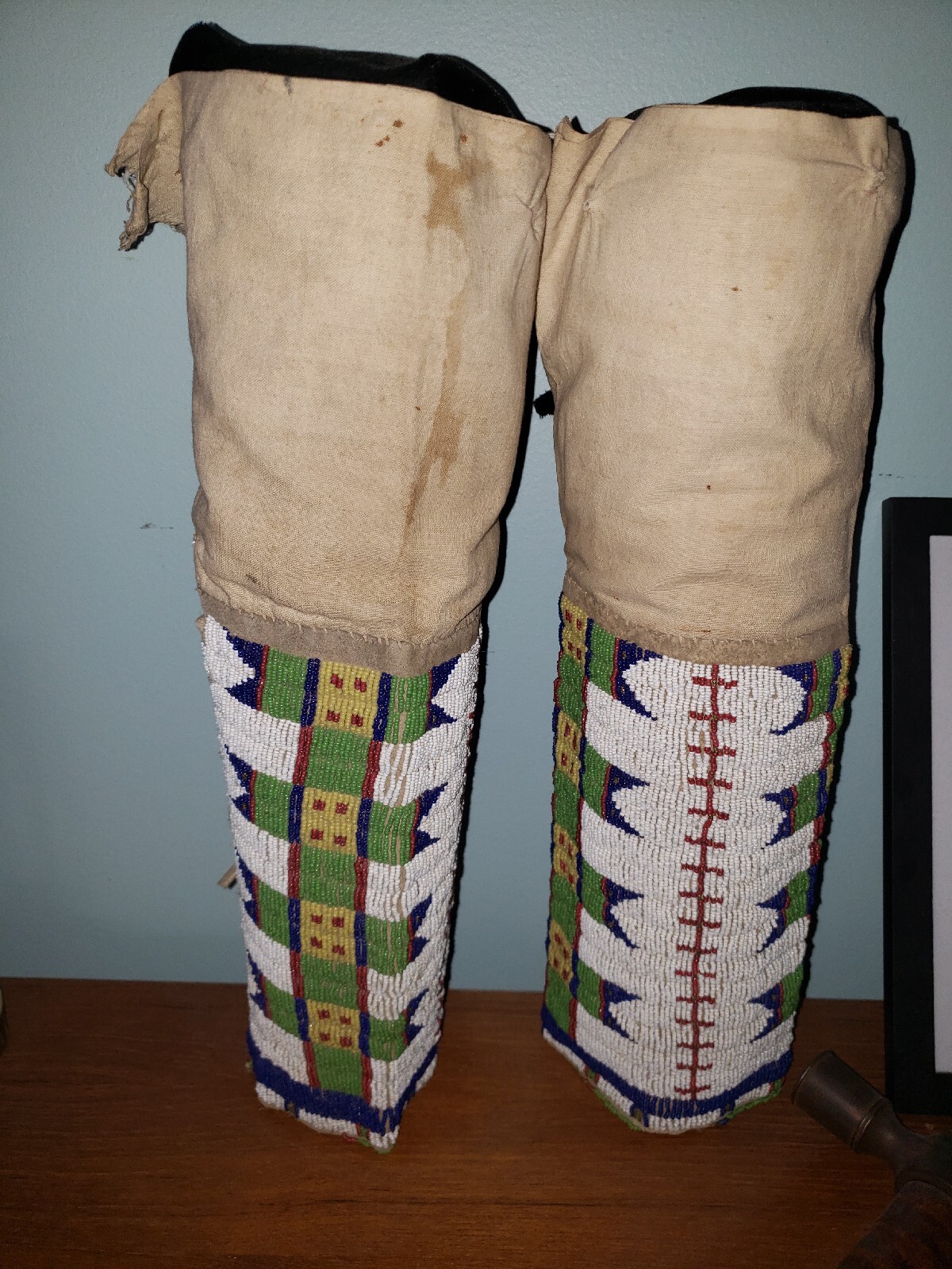 Lakota Sioux Plains Indian Beaded Leggings 1885