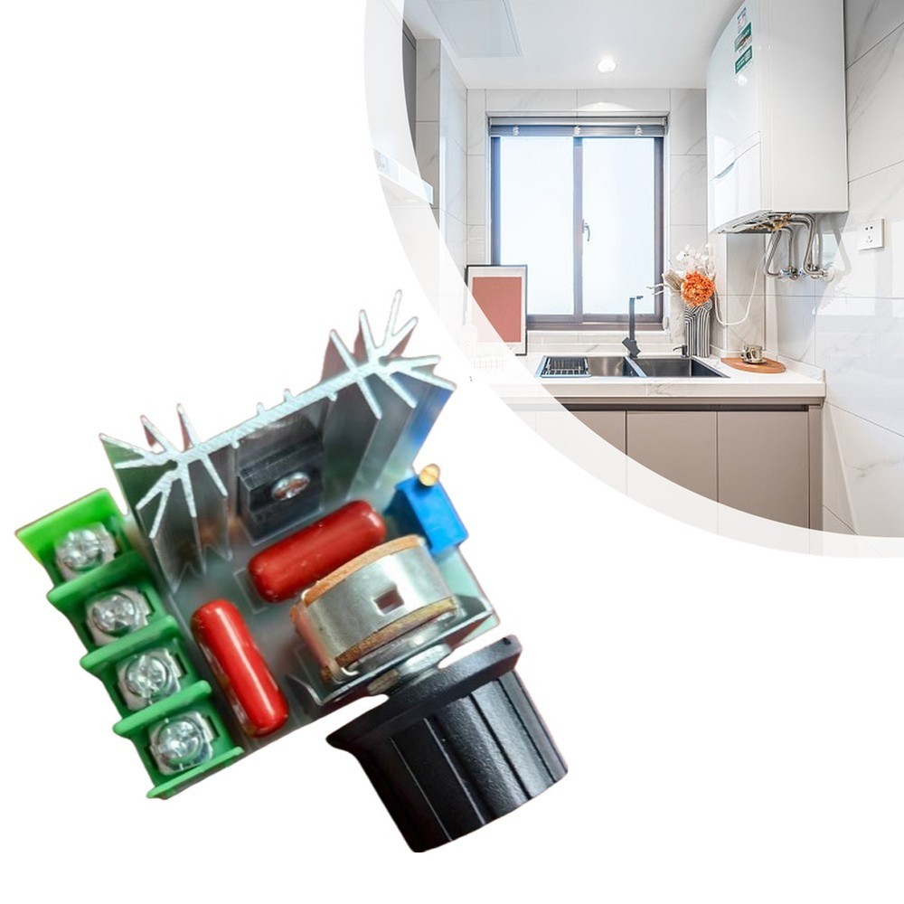 High Power 2000W Motor Speed Controller AC Voltage Regulator with Switch