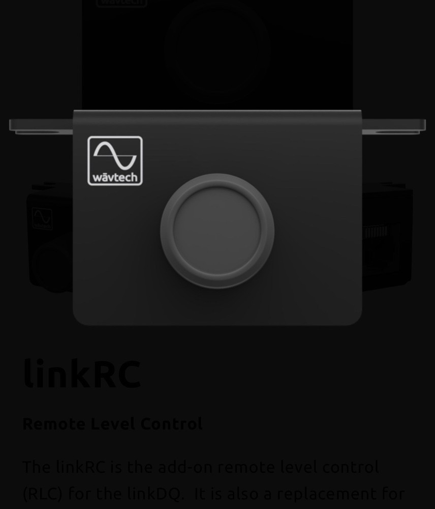 Wave tech BASSKNOB LINK RC