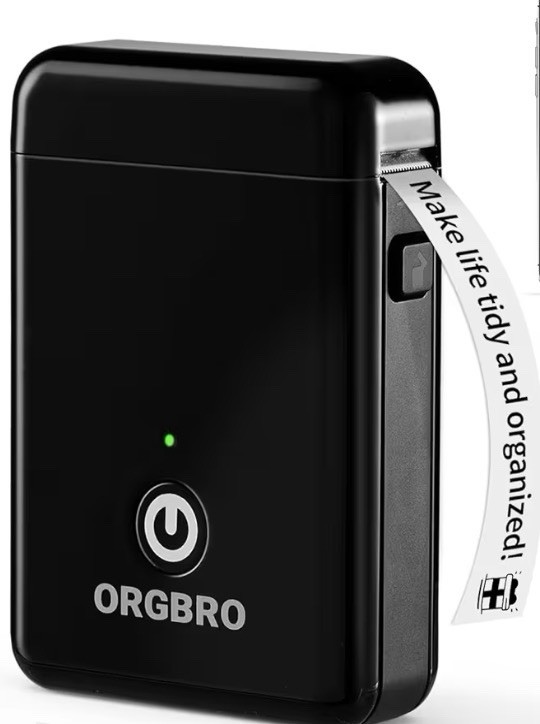 ORGBRO X1 Portable Bluetooth Label Maker Wireless Thermal Printer