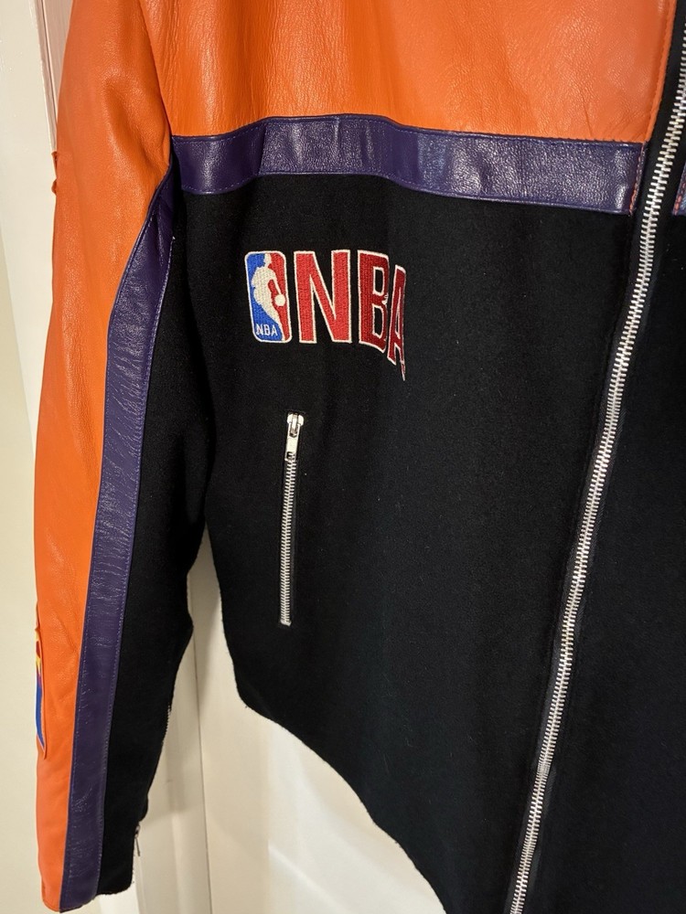 Jeff Hamilton Phoenix Suns NBA Leather Motorcycle Jacket