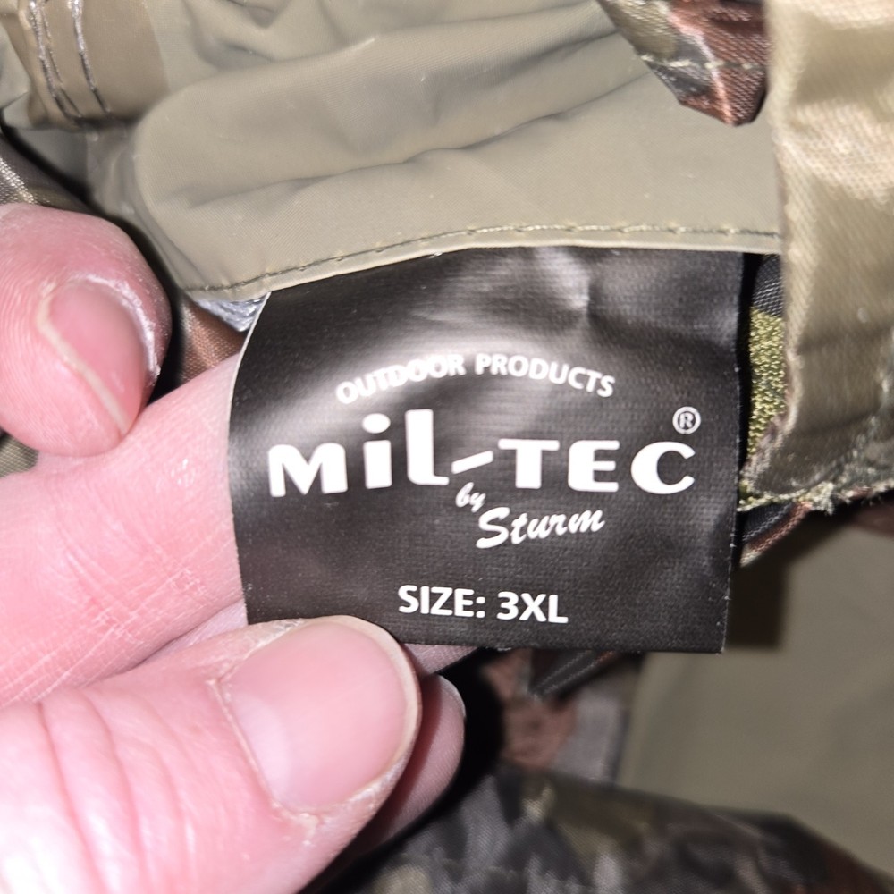 Mil-Tec Waterproof Suit Flecktarn, 3X