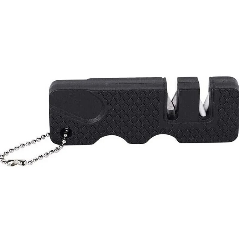 Outdoor Pocket Knife Sharpener Mini Portable Ceramic Tungsten Sharpening Tool