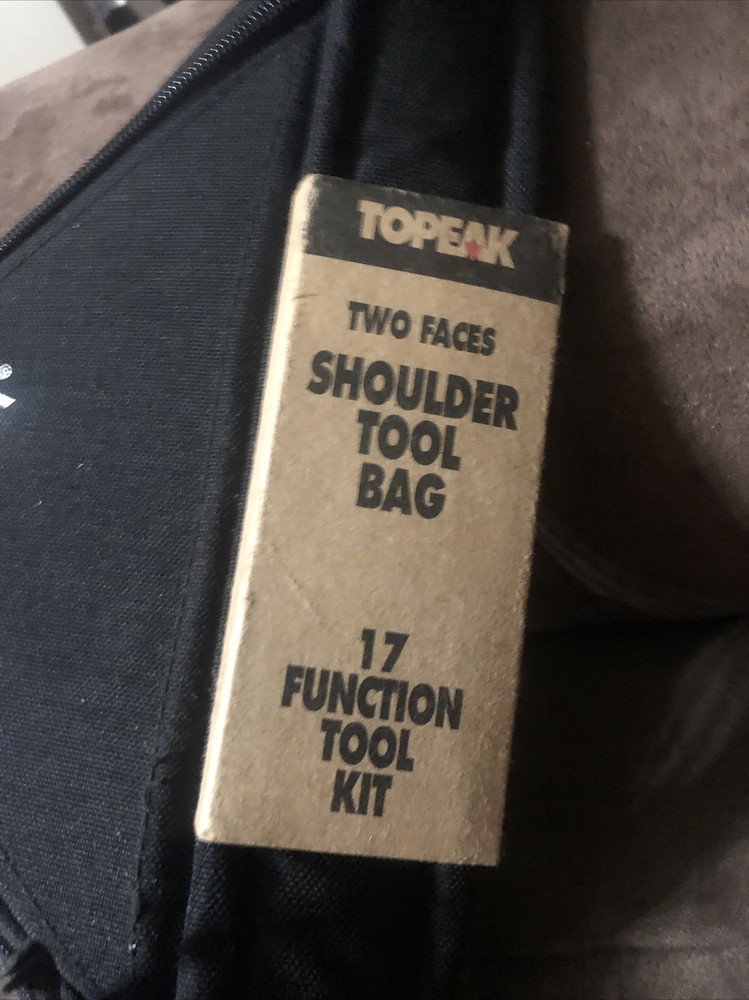 New Topeak 17 Function Multi Tool with Two Face Bag
