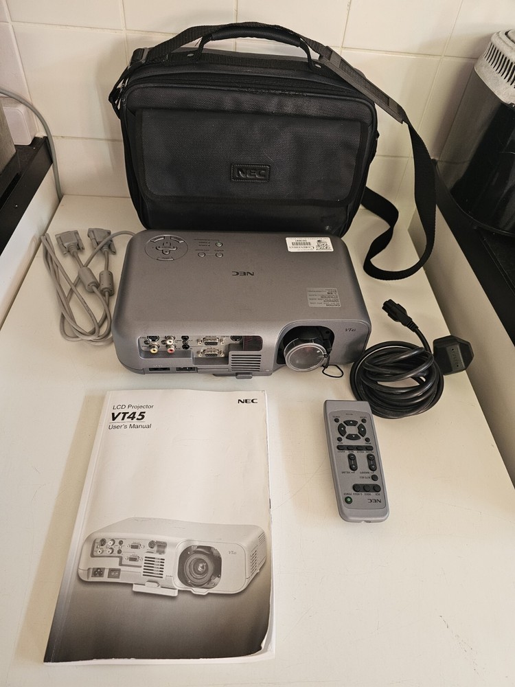 NEC  LCD VT45 Projector Plus Remote