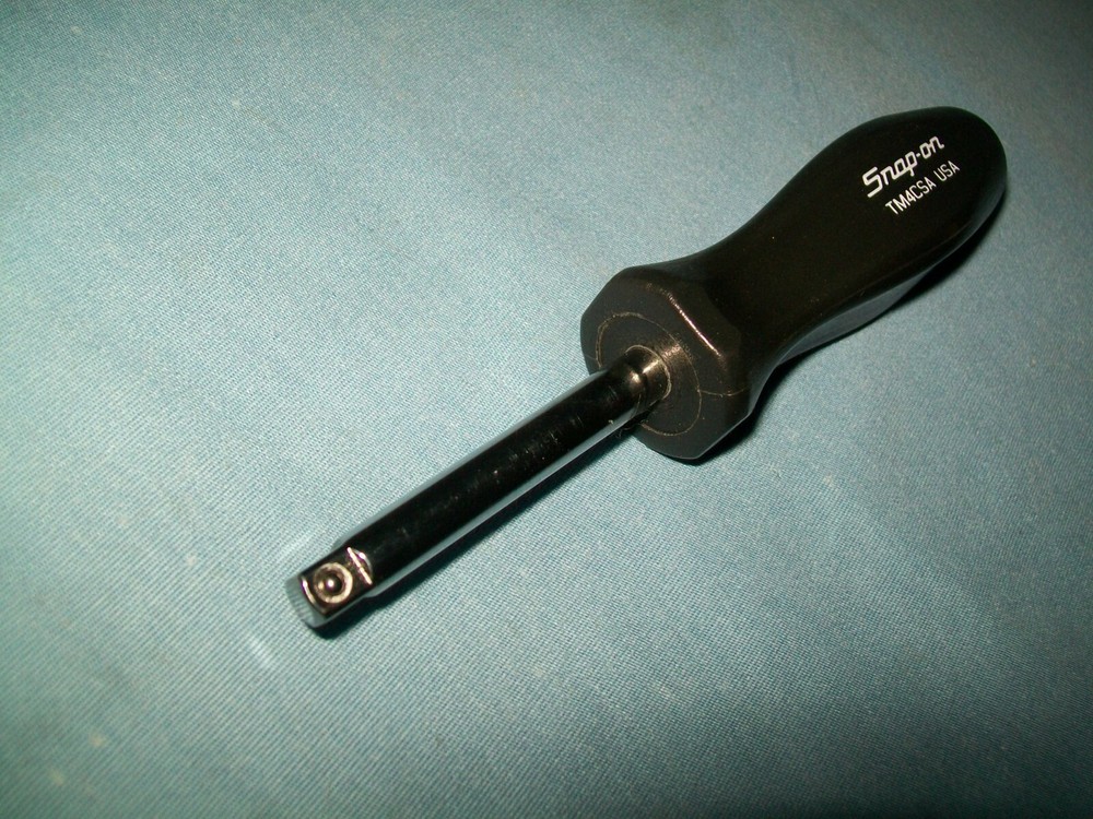 New Snap-on™ 1/4" Internal External square driver TM4CSA Black Hard Handled