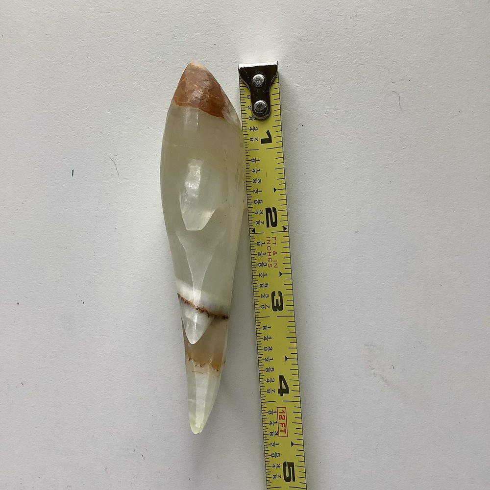 Carved Stone Fish Made Onyx Or Agate