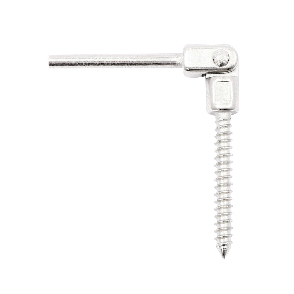 20pcs 180° Adjustable Angle Threaded Stud Tension End Cable Railing Kit NEW