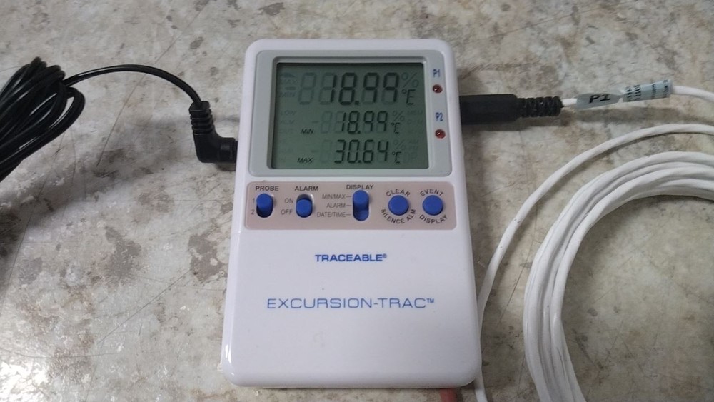 Traceable Excursion-Trac 98768-53 -130 - 220° F Datalogging Low-Temp Thermometer