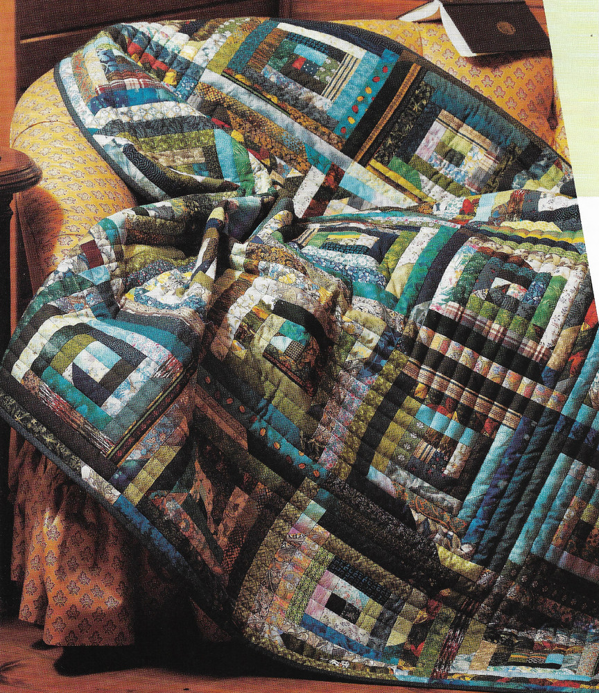 Tossed Greens Quilt quilting pattern instructions