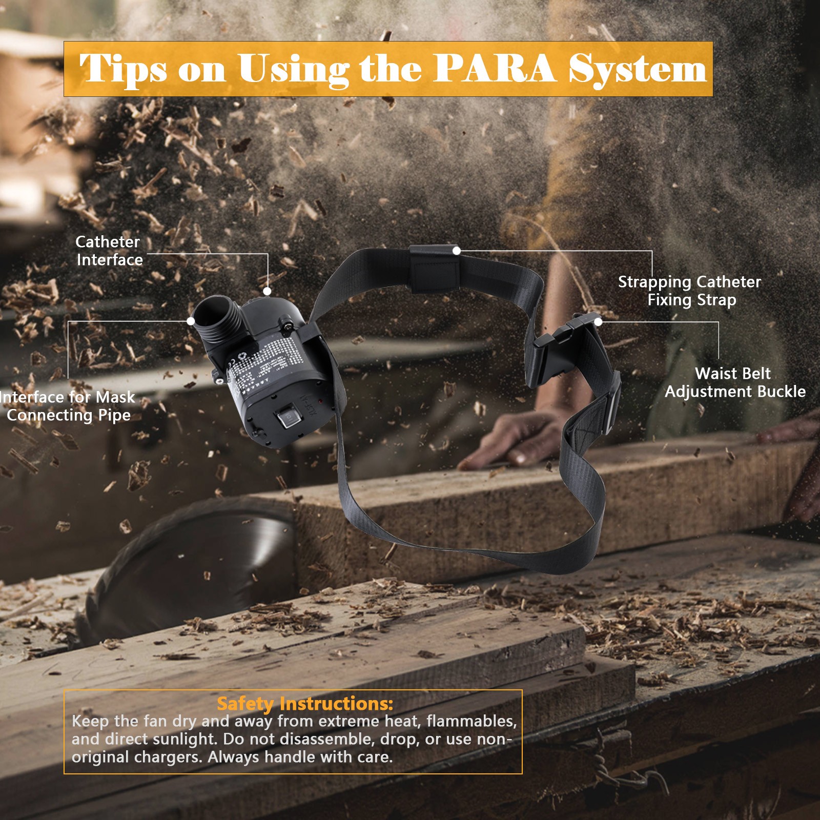 Electric Full Face Gas Mask Constant Flow Respirator Supplied Air Fed System