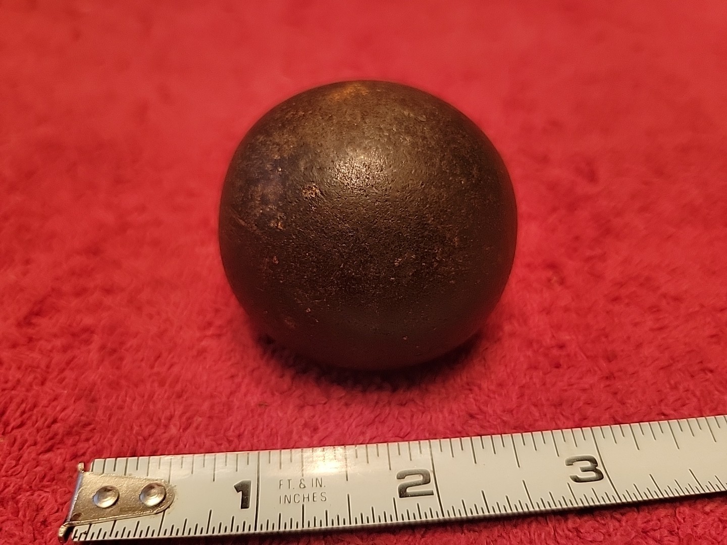 2” Civil War Grapeshot Cannonball Artillery US Army Union Confederate 1.3 Pound