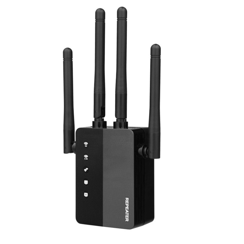 1 x WiFi Extender Signal Coverage Booster Compatible For Linux Easy To Setup