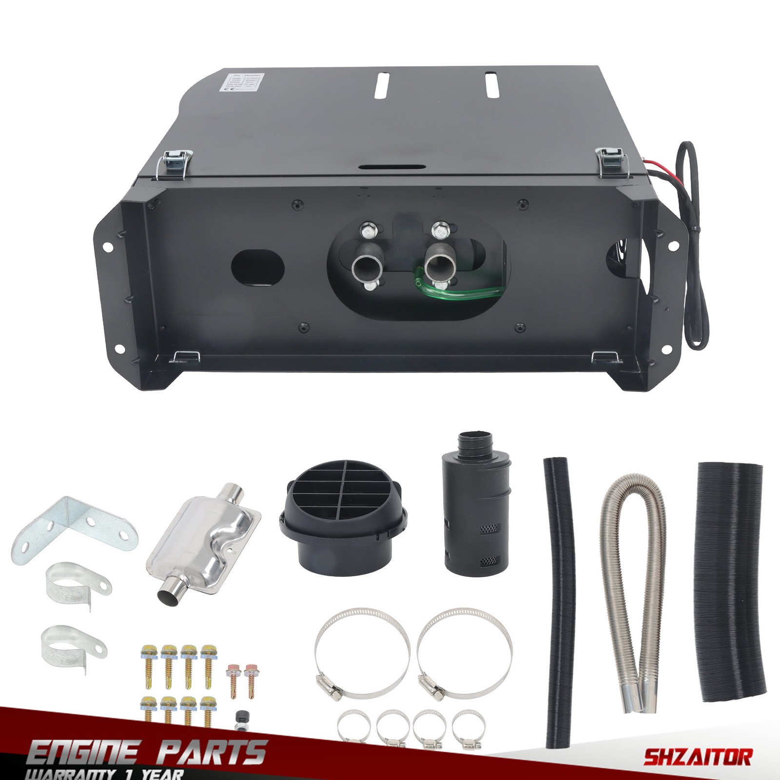 Diesel Air Heater LCD Thermostat For Car Truck Trailer Motorhome Boat 12V 8000W