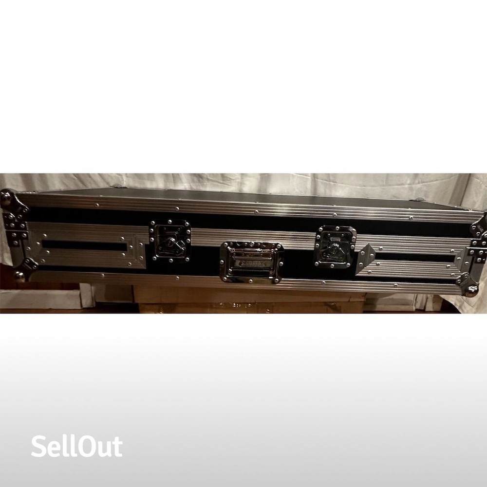 Odyssey DJ Coffin Case w/ Glide Style Laptop Platform for Controller 48”19”x9”