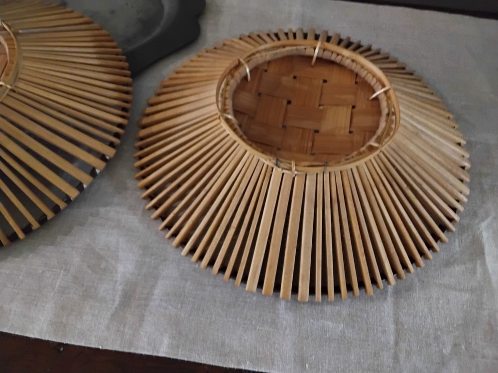 Wooden Bambo Decorative Fruit Basket