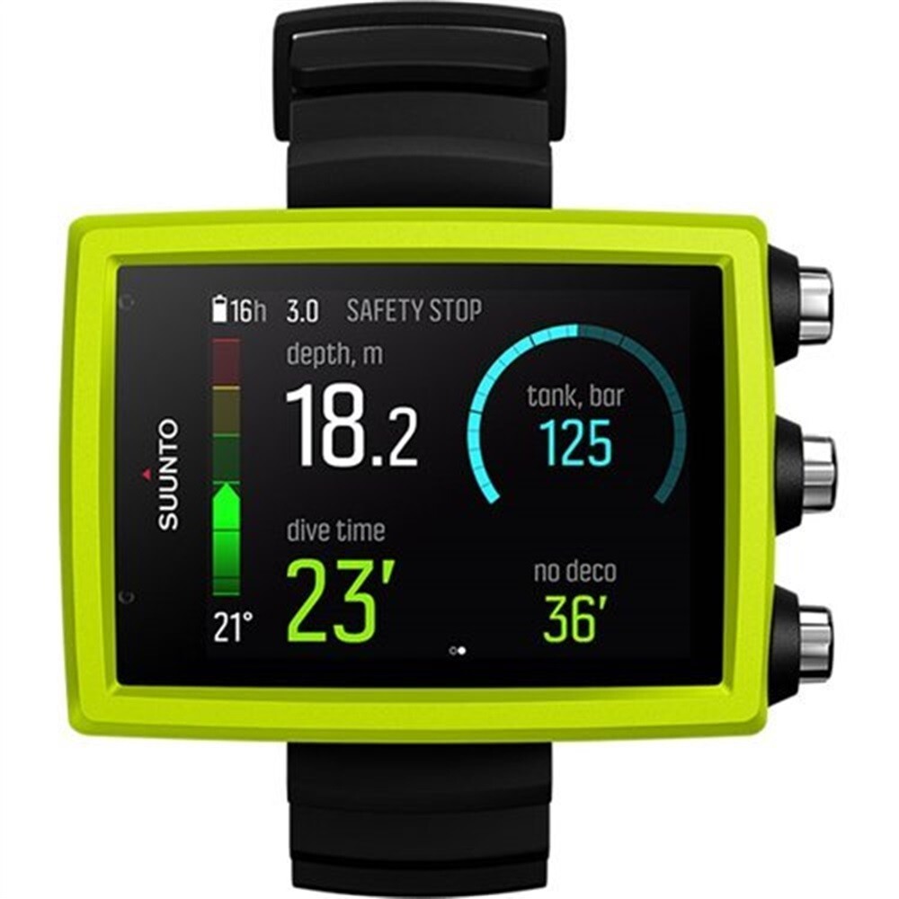 Open Box Suunto EON Core Dive Computer with Air Integration and USB (Lime)