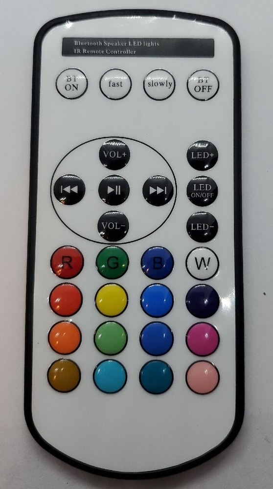 Diamond Group H11001 Remote Control For Bluetooth Speaker Light Bulb