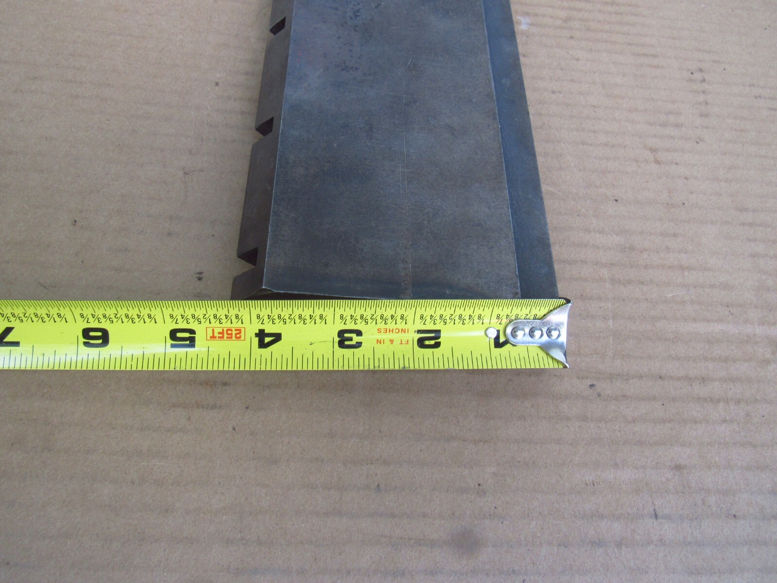 10" L Press Brake 90° Forming Angle Die Block Punch 1/2" Tang 4-5/16" H 1" Thick