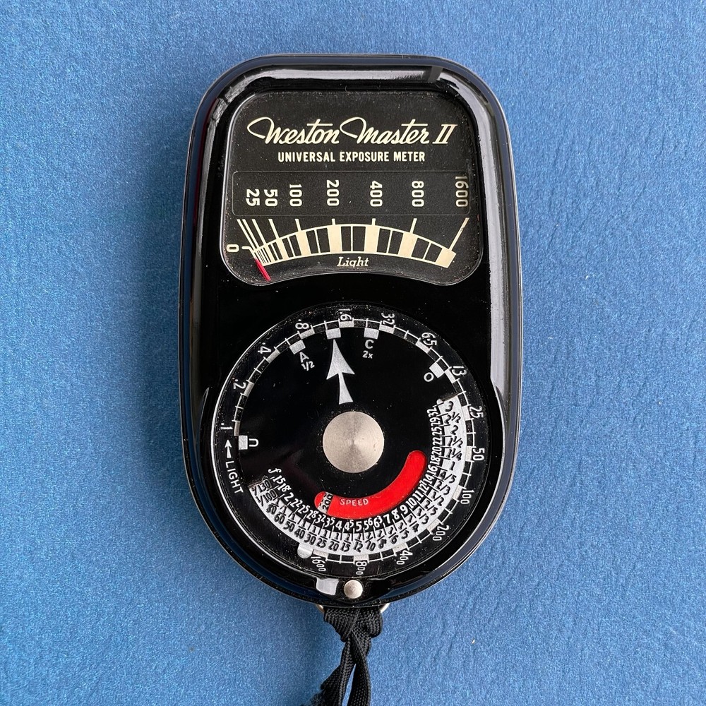Weston Master II Model 735 Universal Exposure Meter In Box