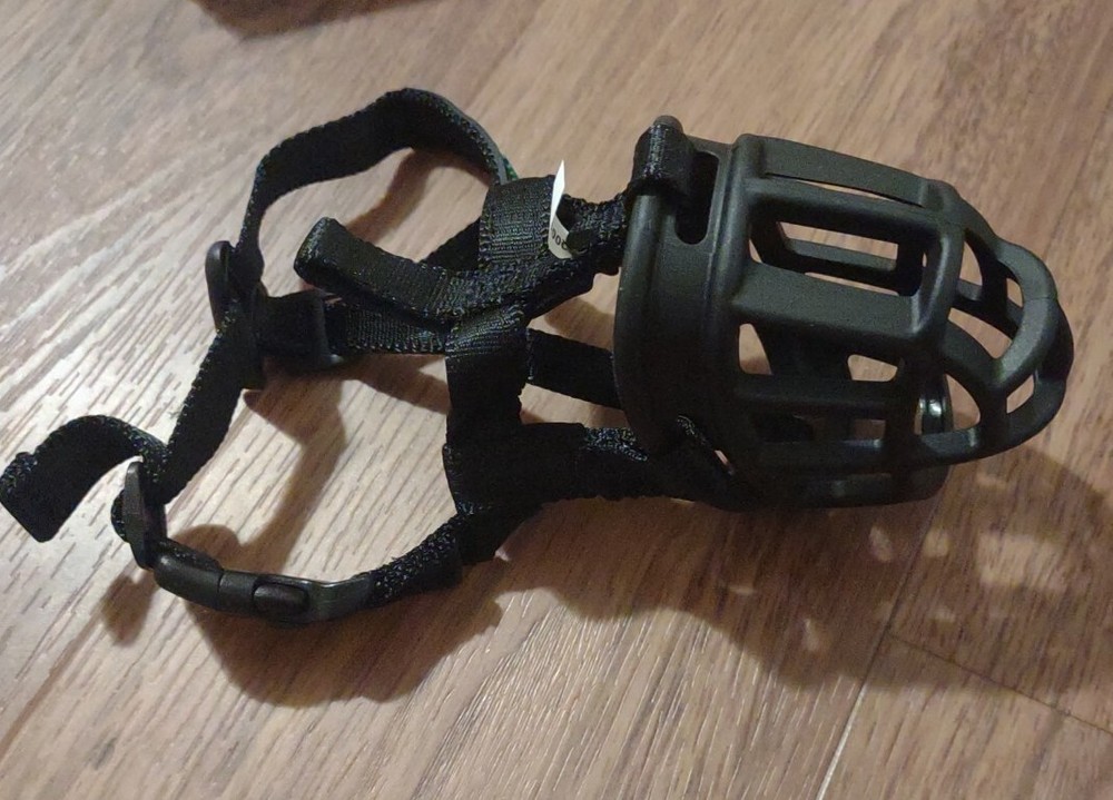 Baskerville Ultra Dog Muzzle Size 1 New & Improved - 2" Long 8.5" Wide