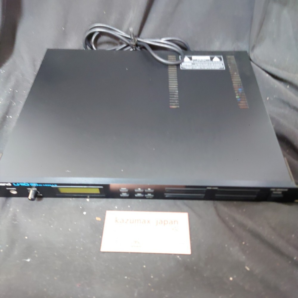 Roland U-110 PCM Sound Module Rackmount Synthesizer Tested
