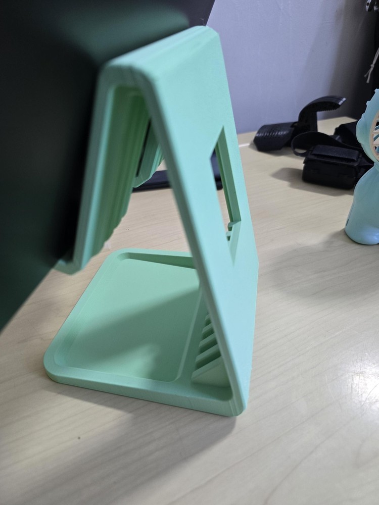 Tablet Stand with Desk Tray, Angled iPad Holder, Android Tablet Dock, Bedside or