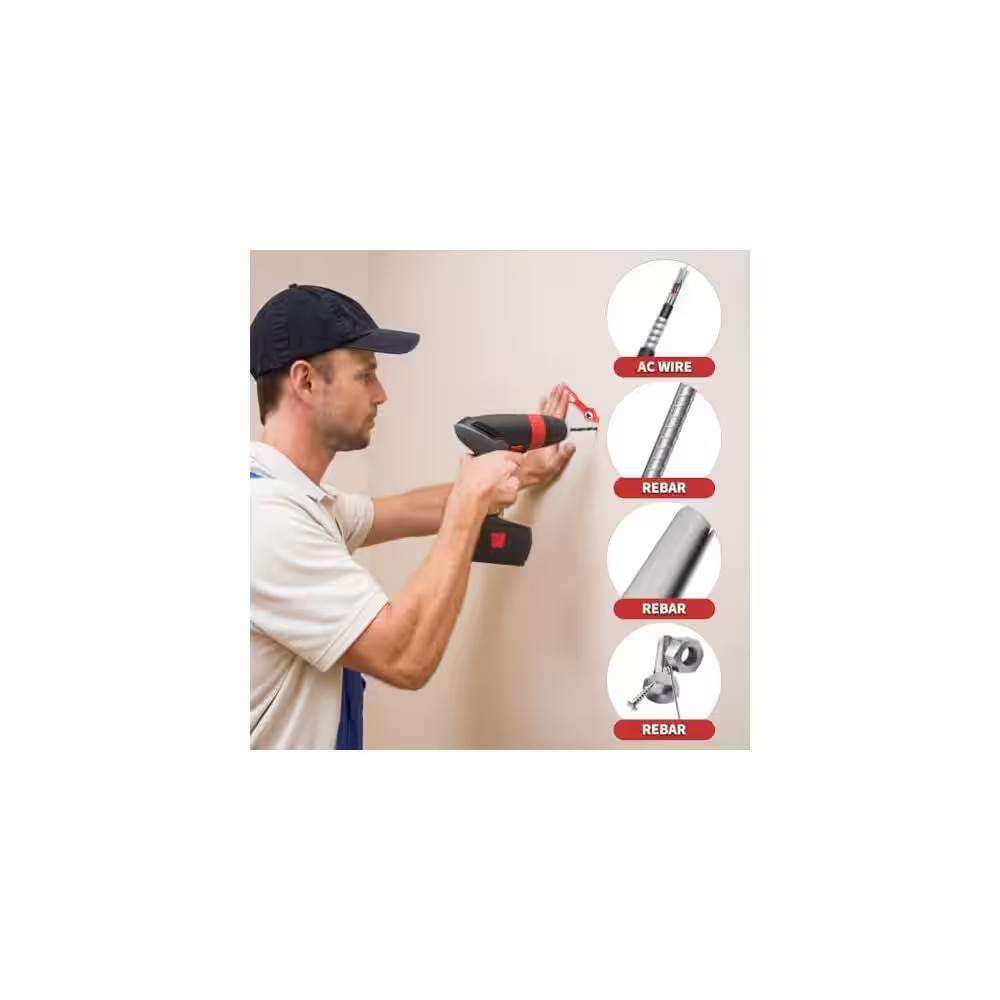 Magnetic Stud Finder 27 Lbs. Pulling Force Wall Scanner Detects Metal through Dr