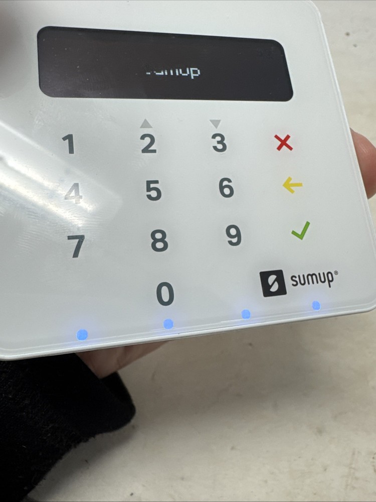 SumUp Plus Card Reader Bluetooth NFC RFID Credit Card Reader UNTESTED POWERS ON