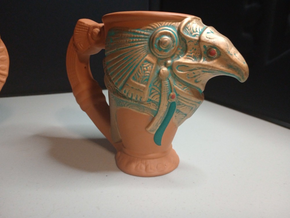 Stargate Anubis & Horus Collectable Mug Ceramic -1994 Applause