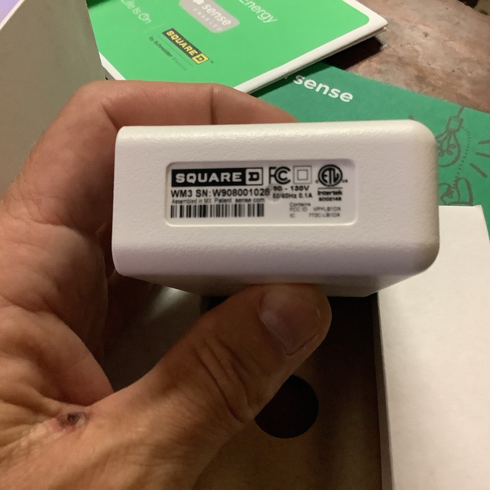 Square D Wiserem WM3 90-130V 0.1A (new)