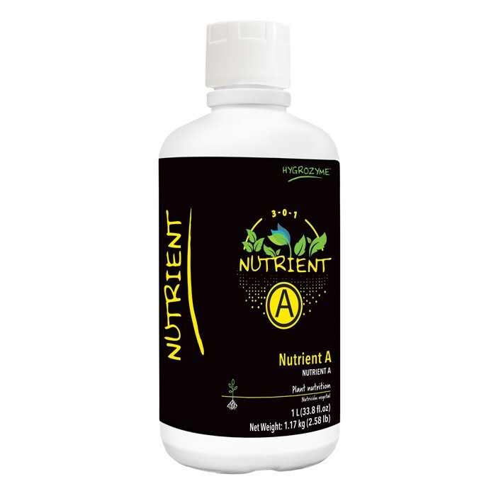 HYGROZYME Liquid Nutrient A and B - Complete Nutrient System in 2 Bottles