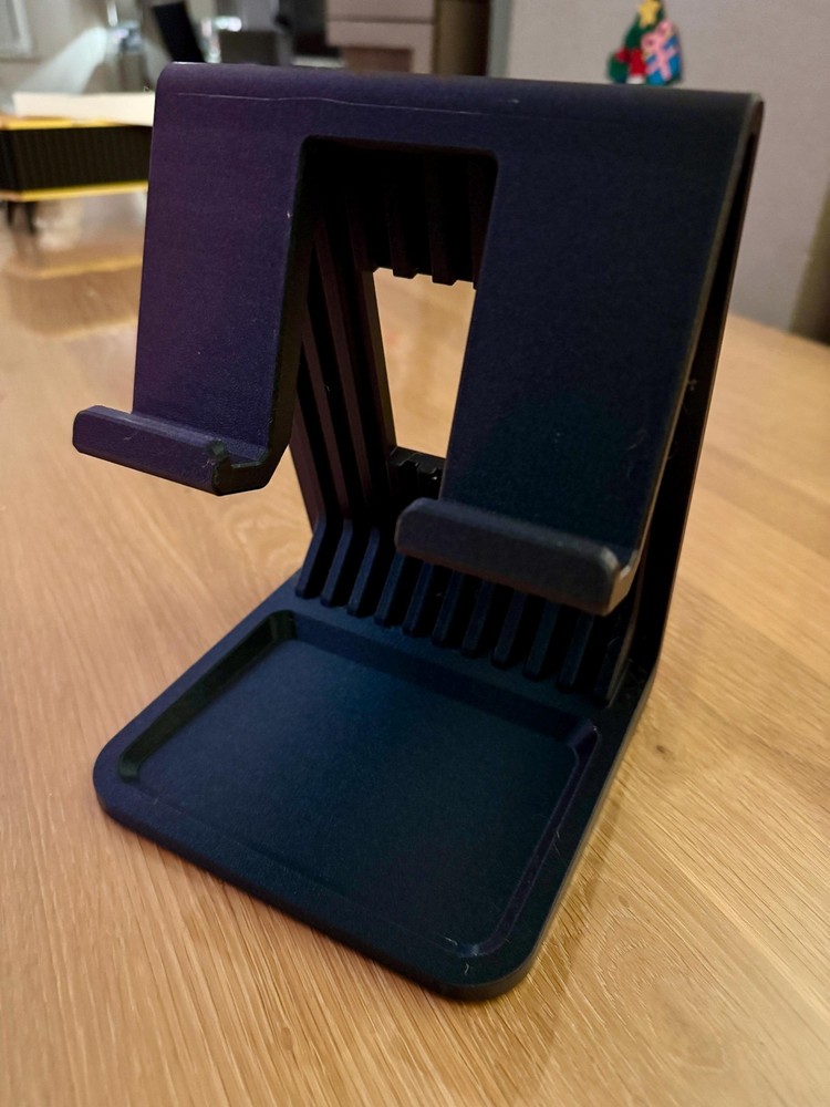 Tablet Stand with Desk Tray, Angled iPad Holder, Android Tablet Dock, Bedside or