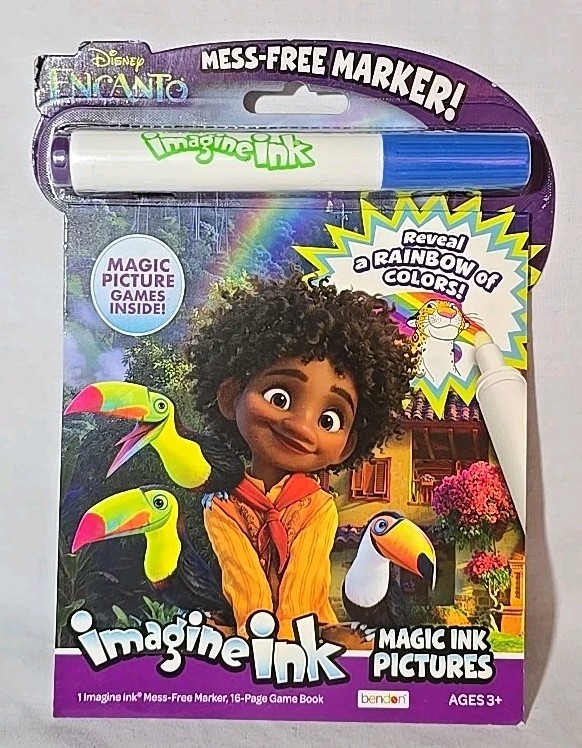 Encanto Imagine Ink Book