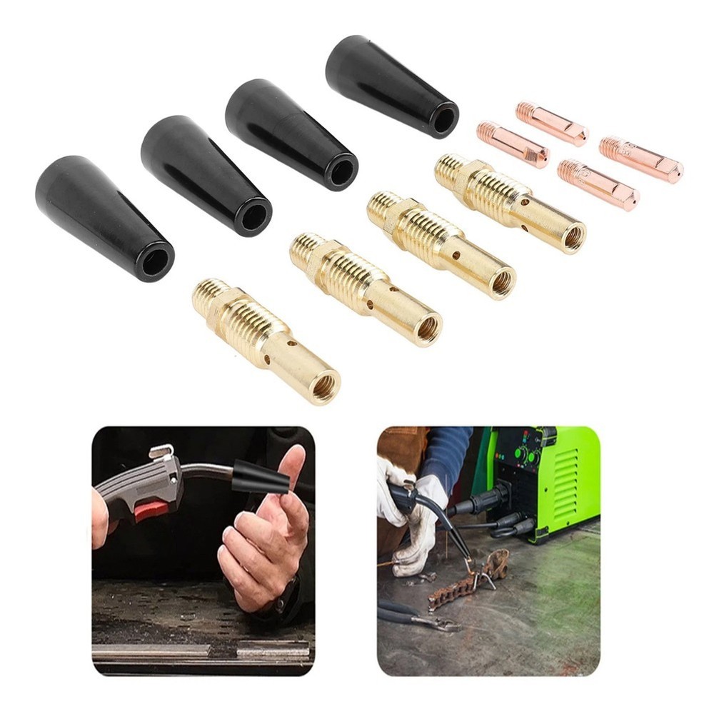 48Pcs MIG Welding Accessory Kit with Lightweight Design and Durability