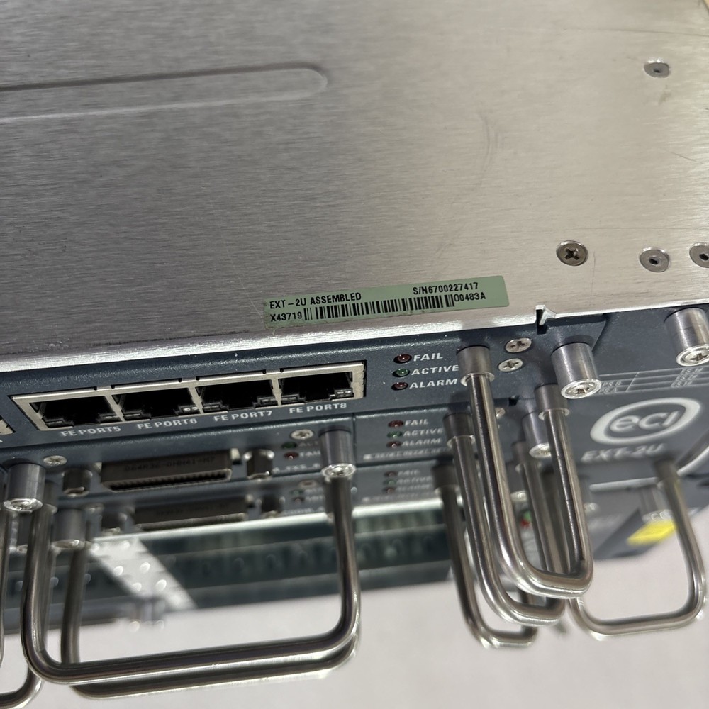 ECI Telecom EXT-2U Chassis with BG-64 Module System