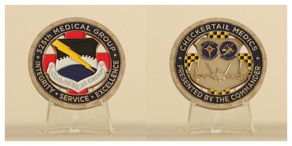 325th Medical Group Checkertail Medics Commander Token 3#5