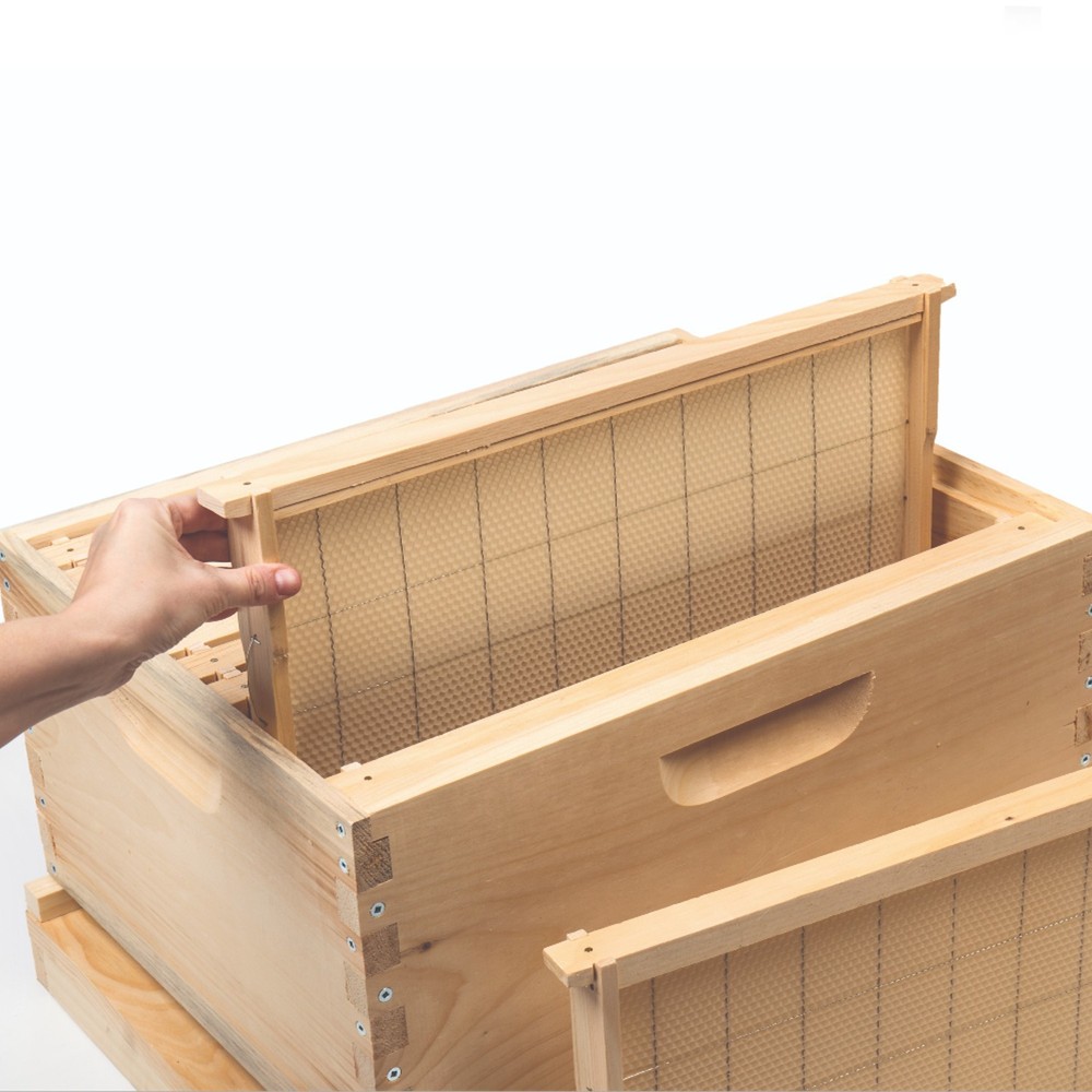 Stoney Acres Beekeeping Hive Kit, 10-Frame, 1 Deep Box and 10 Frames