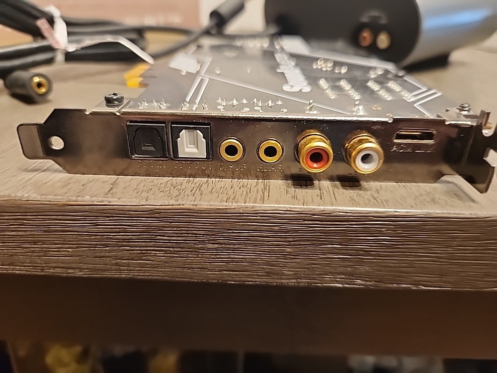 Creative Labs Sound Blaster AE-9 Tested And Working In Box Complete