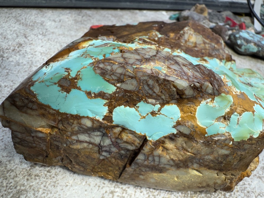 Natural Royston turquoise