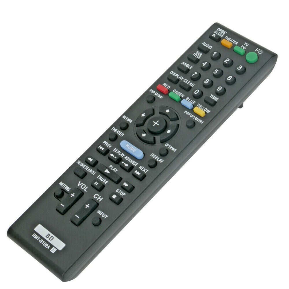 Remote Control RMT-B102A Replace for Sony Blu-ray DVD Player BDPS350 BDP-S350B
