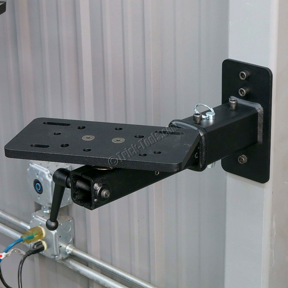 Swiveling Universal Mounting Plate with Wall/Vertical Receiver Mount