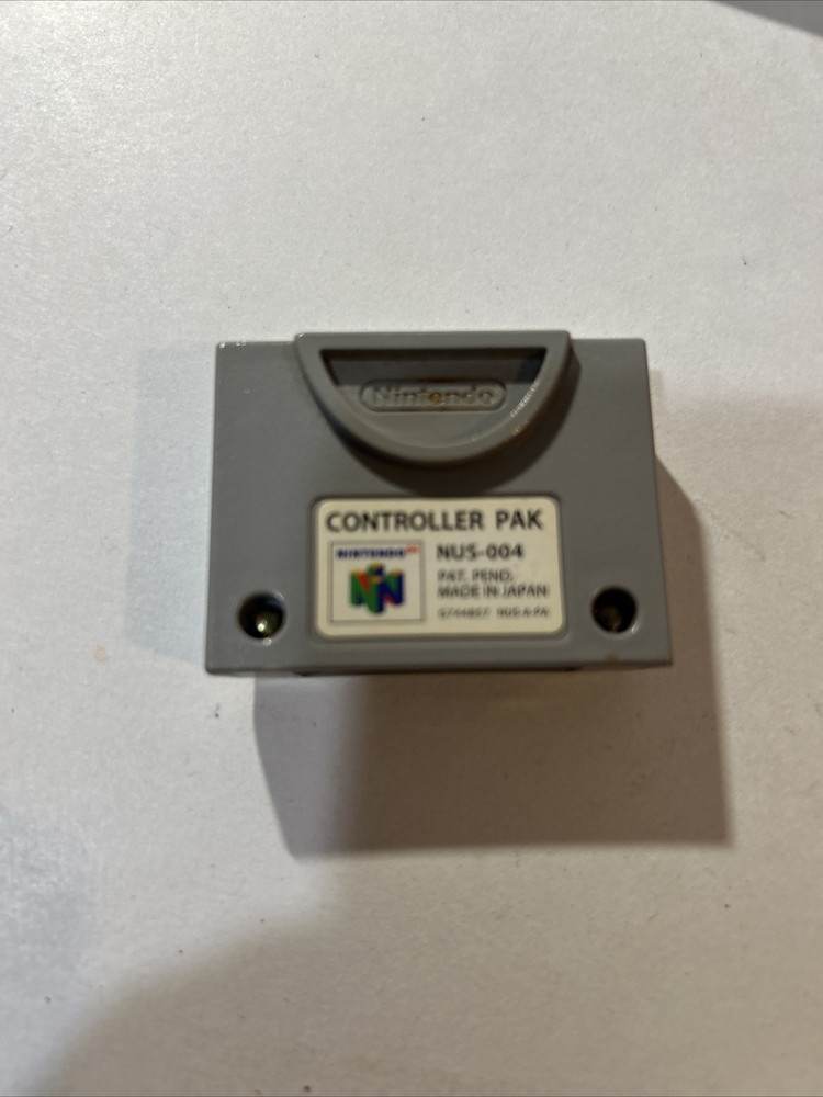Nintendo 64 Memory Pak CIB