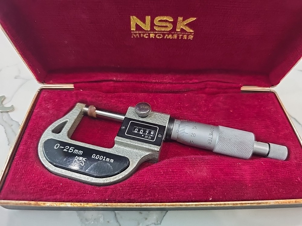 NSK Micrometer 0-25mm Q55027