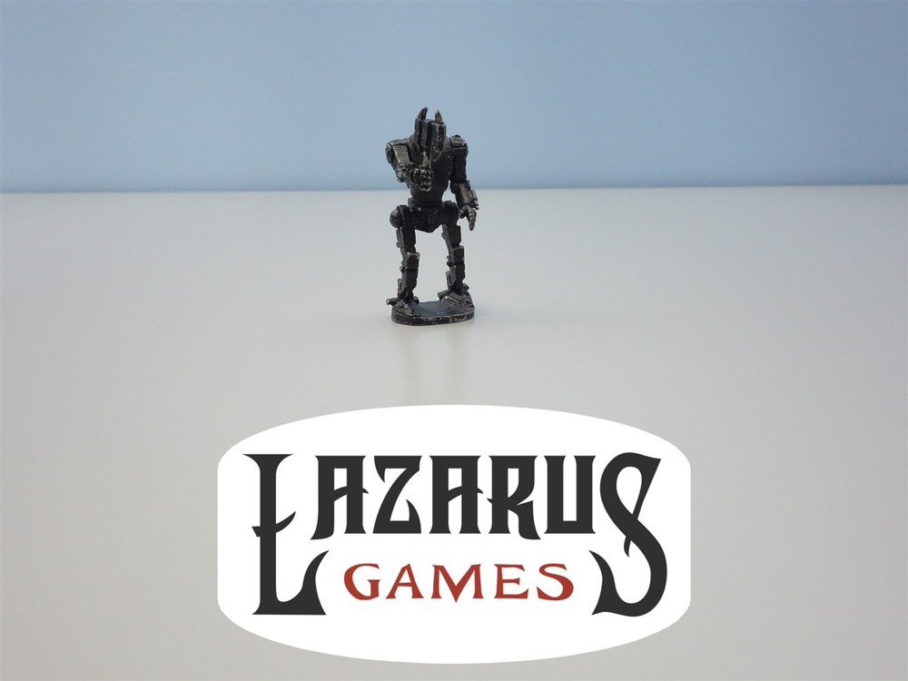 Battletech: Axeman Mech (primed metal)