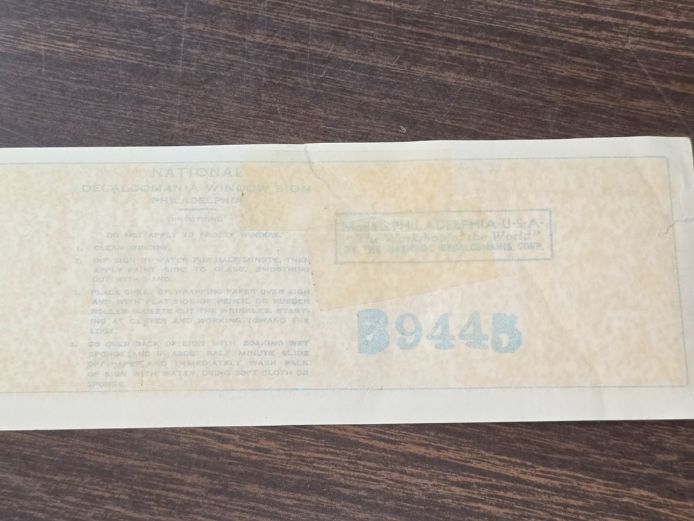 WWII Keep Em Flying Window Decal