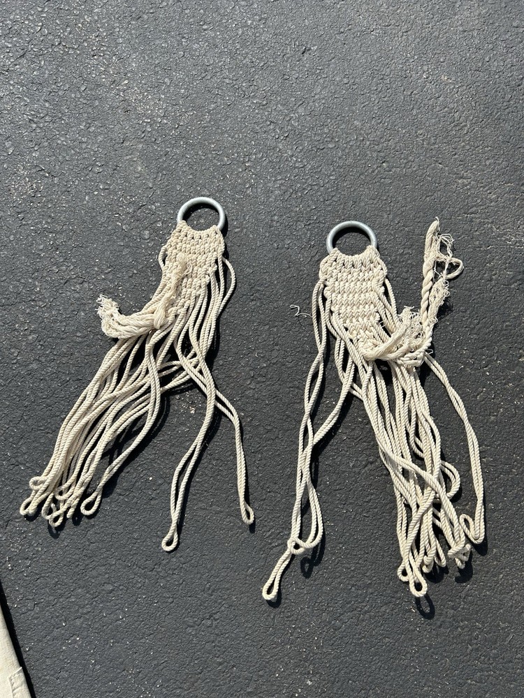 Vtg Original WW2 Canvas Hammock 1940s US Navy Field Used Named Identified