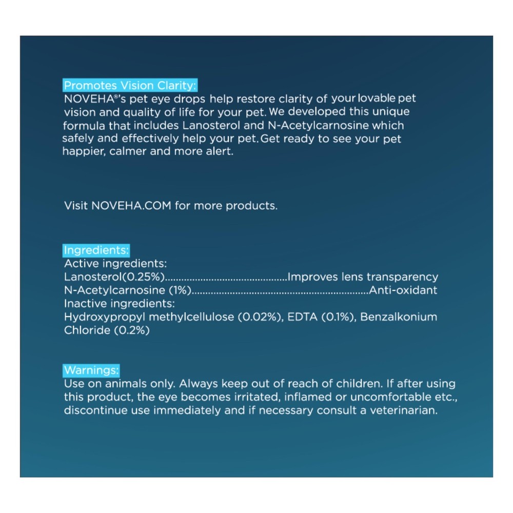 Pet Drops | Advanced Lanosterol Solution + NAC (2 x 10 mL)