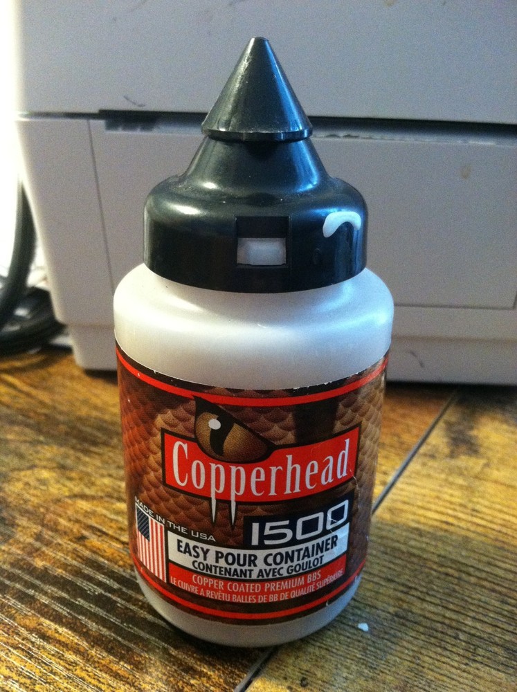 Copperhead 1500 BB's Easy Pour Container