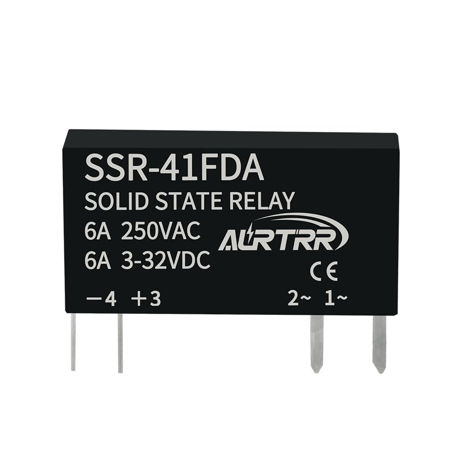 (10pcs)12V 5V 3v 3.3V Solid State Relay 41fda,Dc to Ac,Input 3 small 10pcs DA